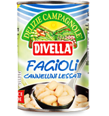 Fazole bílé 400g - Cannellinni Lessati  Divella