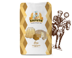Hladká pšeničná mouka Oro typ 0, 25 kg Caputo 