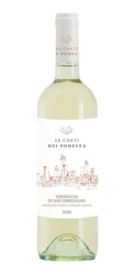 Vernaccia Di St. Gimignano DOCG Le Corti dei Podesta'