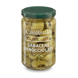 Zelené olivy bez pecky 300g Casa Rinaldi